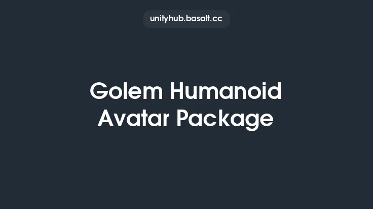 Golem Humanoid Avatar Package Thumbnail