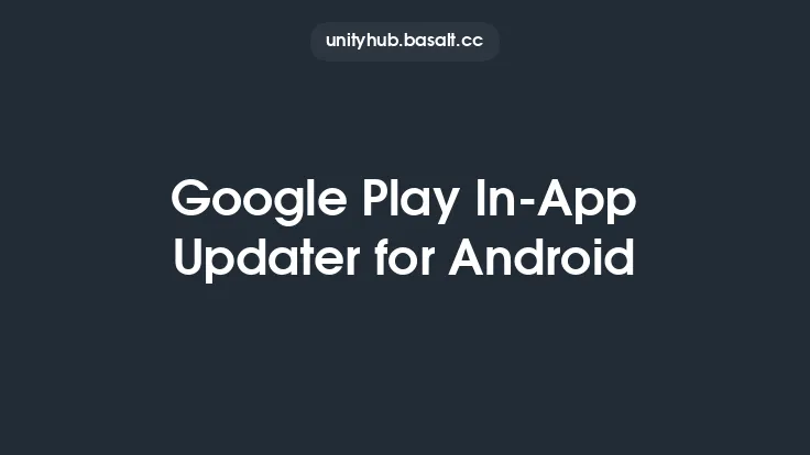 Google Play In-App Updater for Android Thumbnail
