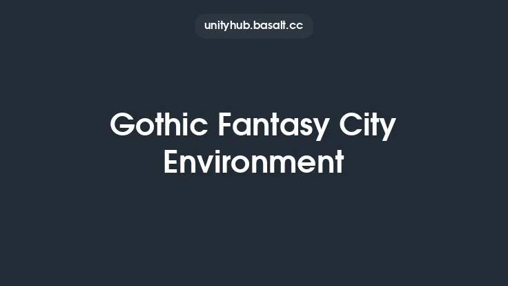 Gothic Fantasy City Environment Thumbnail