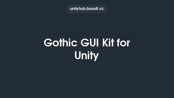 Gothic GUI Kit for Unity Thumbnail