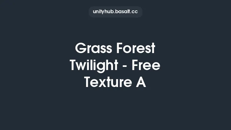 Grass Forest Twilight - Free Texture A Thumbnail
