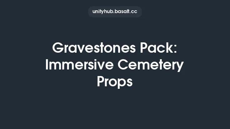 Gravestones Pack: Immersive Cemetery Props Thumbnail