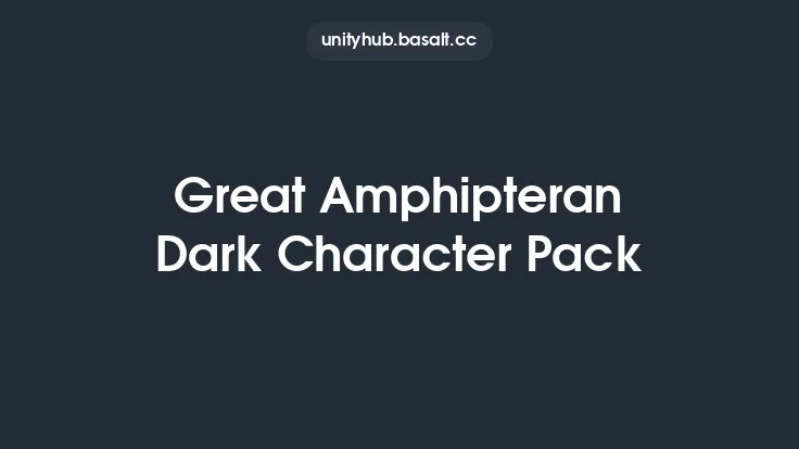 Great Amphipteran Dark Character Pack Thumbnail