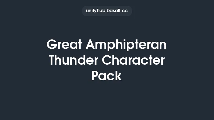 Great Amphipteran Thunder Character Pack Thumbnail