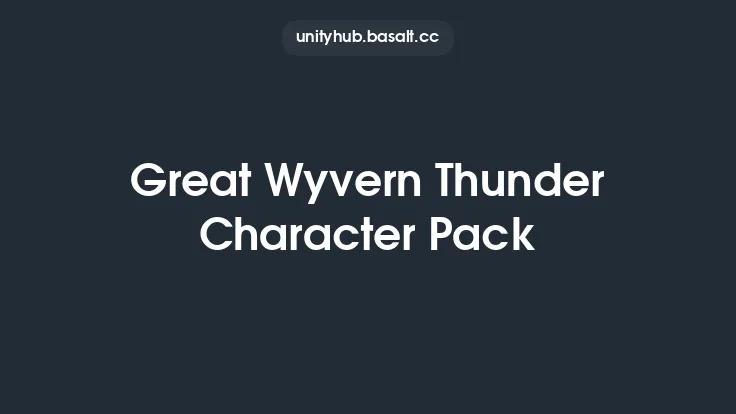 Great Wyvern Thunder Character Pack Thumbnail