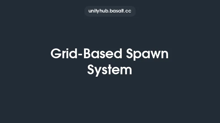 Grid-Based Spawn System Thumbnail