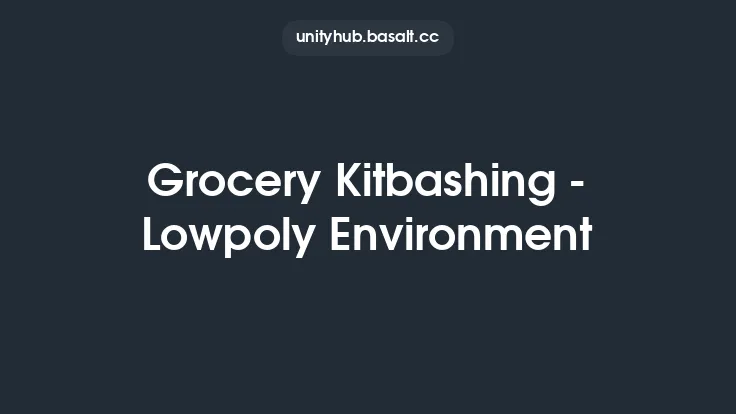 Grocery Kitbashing - Lowpoly Environment Thumbnail