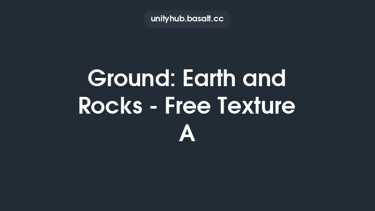 Ground: Earth and Rocks - Free Texture A Thumbnail