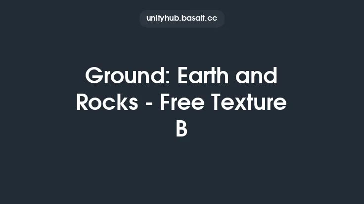 Ground: Earth and Rocks - Free Texture B Thumbnail