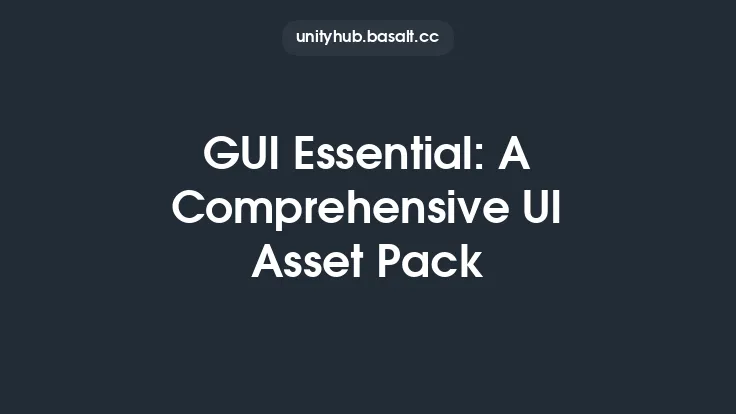 GUI Essential: A Comprehensive UI Asset Pack Thumbnail