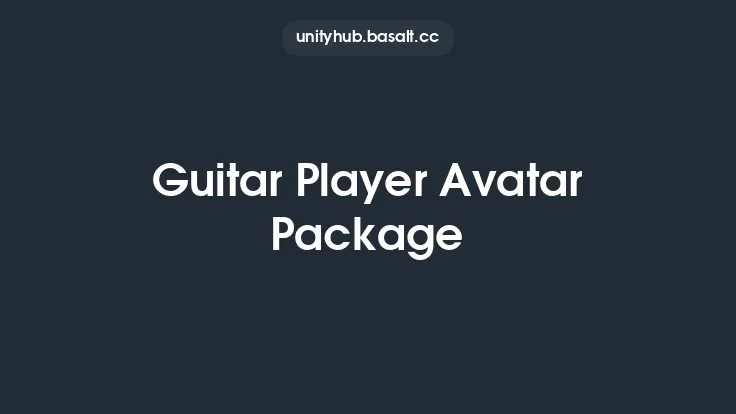 Guitar Player Avatar Package Thumbnail