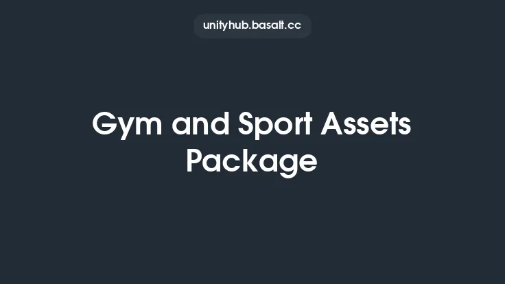 Gym and Sport Assets Package Thumbnail