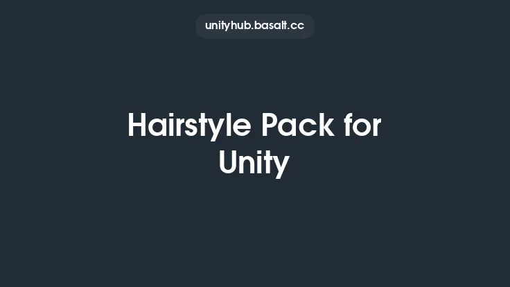 Hairstyle Pack for Unity Thumbnail