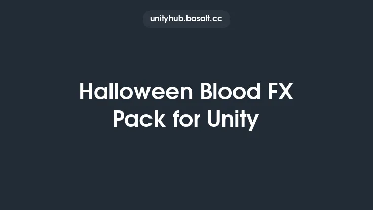 Halloween Blood FX Pack for Unity Thumbnail