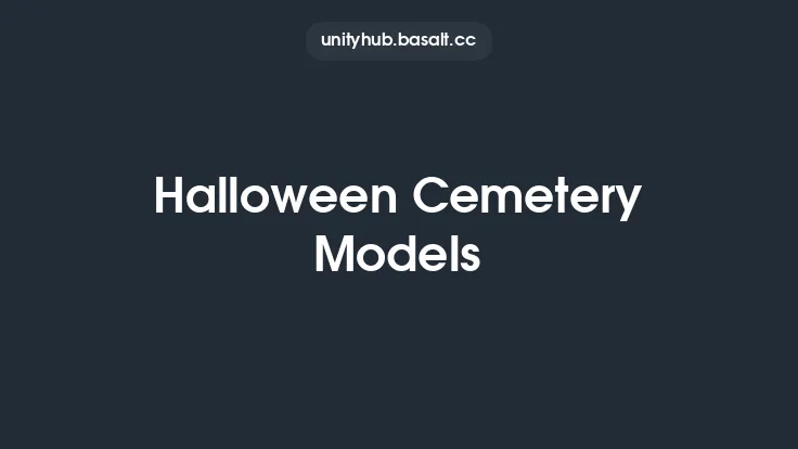 Halloween Cemetery Models Thumbnail