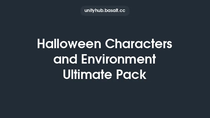 Halloween Characters and Environment Ultimate Pack Thumbnail
