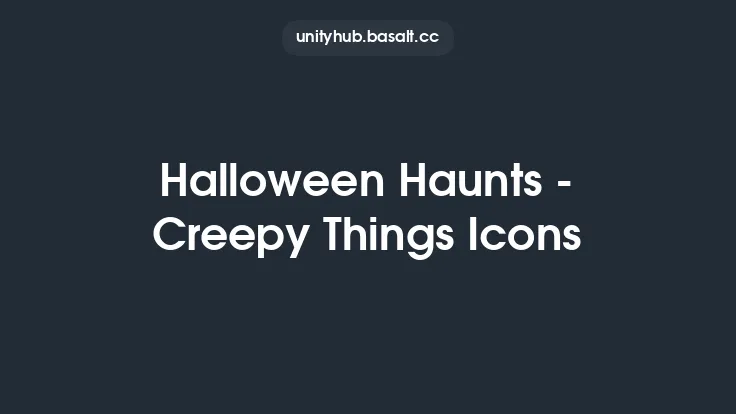 Halloween Haunts - Creepy Things Icons Thumbnail