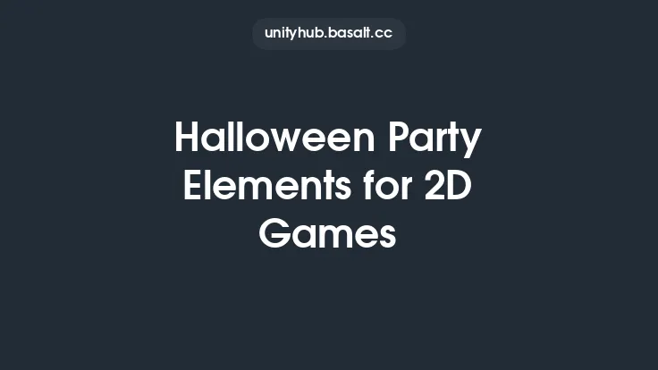 Halloween Party Elements for 2D Games Thumbnail