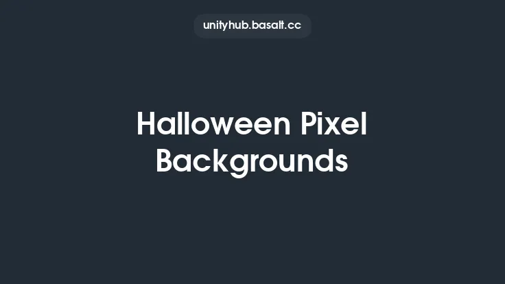 Halloween Pixel Backgrounds Thumbnail