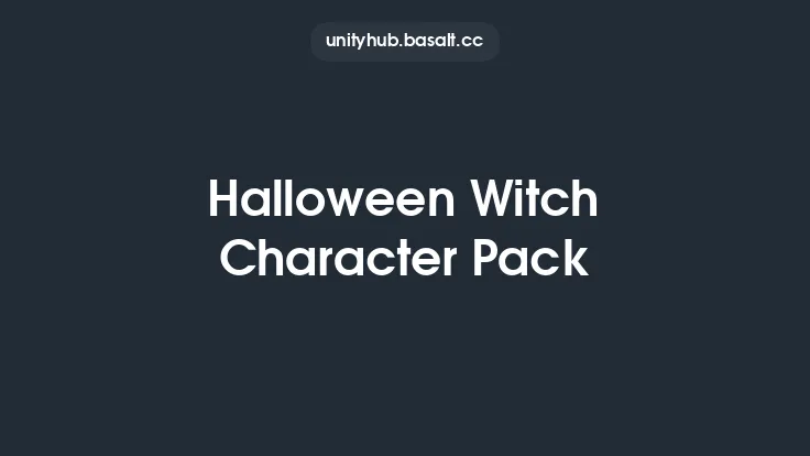 Halloween Witch Character Pack Thumbnail