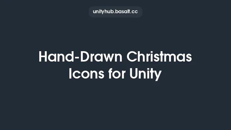 Hand-Drawn Christmas Icons for Unity Thumbnail