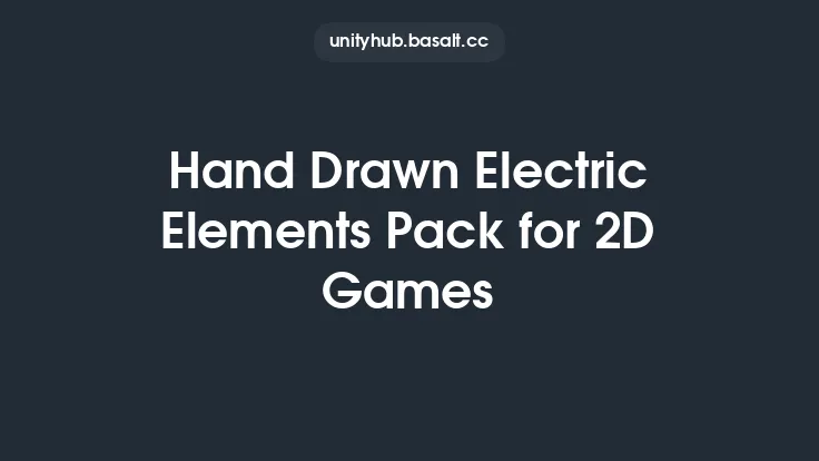 Hand Drawn Electric Elements Pack for 2D Games Thumbnail
