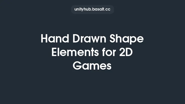Hand Drawn Shape Elements for 2D Games Thumbnail