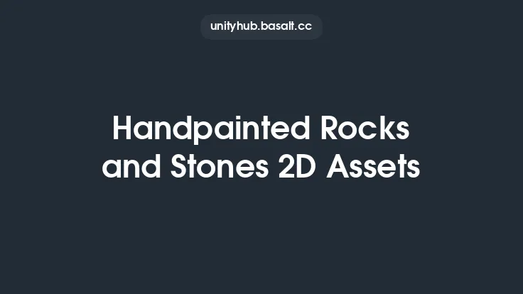 Handpainted Rocks and Stones 2D Assets Thumbnail