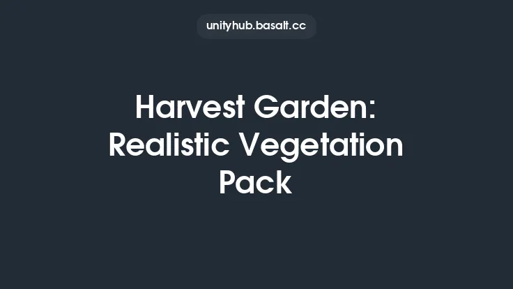 Harvest Garden: Realistic Vegetation Pack Thumbnail