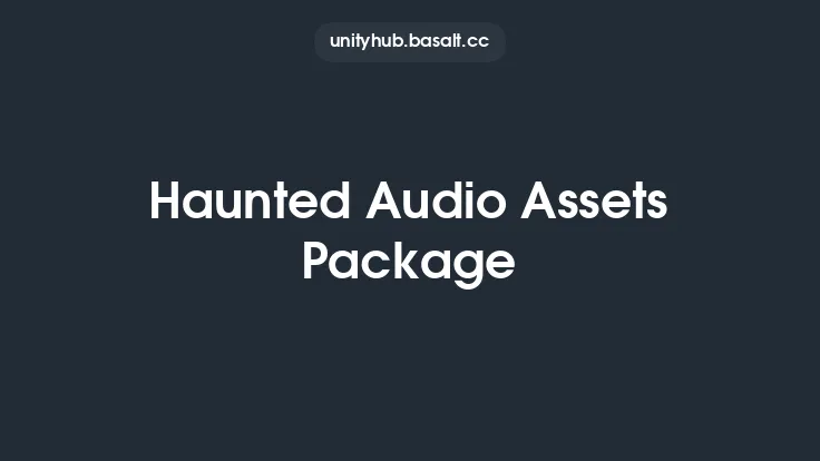 Haunted Audio Assets Package Thumbnail