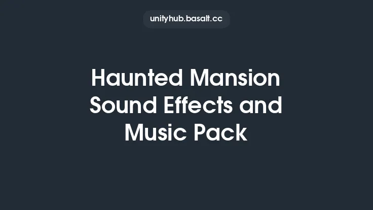 Haunted Mansion Sound Effects and Music Pack Thumbnail