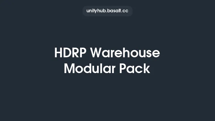 HDRP Warehouse Modular Pack Thumbnail