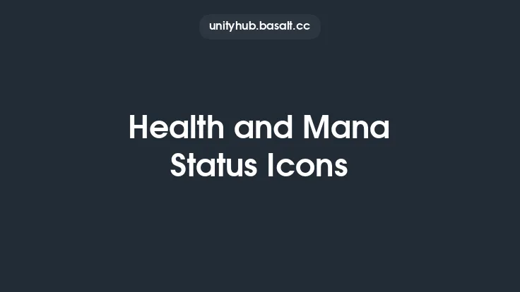 Health and Mana Status Icons Thumbnail