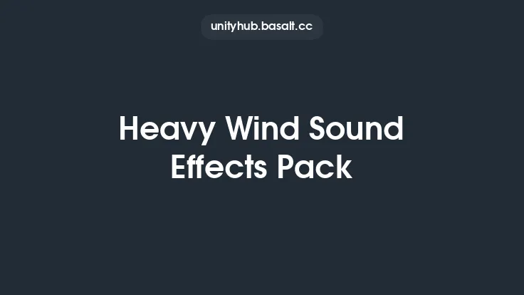 Heavy Wind Sound Effects Pack Thumbnail