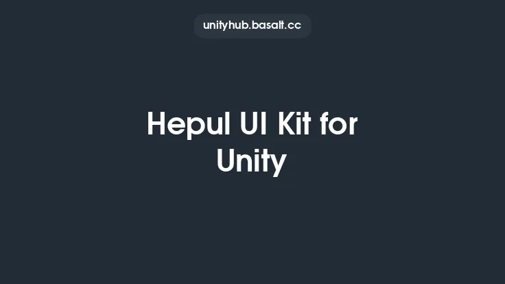 Hepul UI Kit for Unity Thumbnail