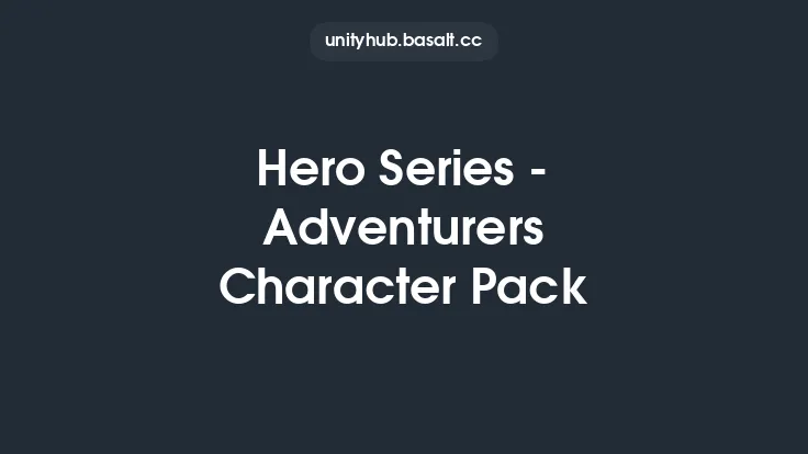 Hero Series - Adventurers Character Pack Thumbnail