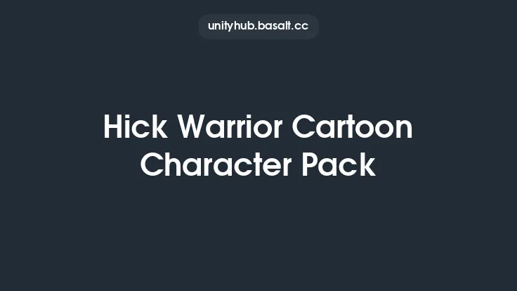 Hick Warrior Cartoon Character Pack Thumbnail