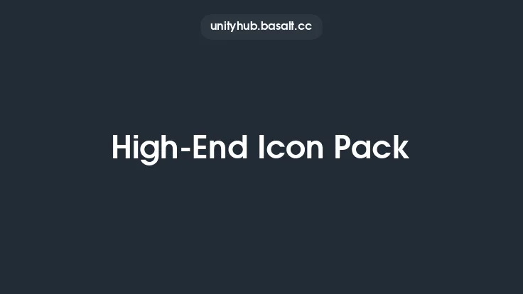High-End Icon Pack Thumbnail