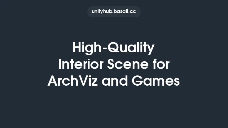 High-Quality Interior Scene for ArchViz and Games Thumbnail