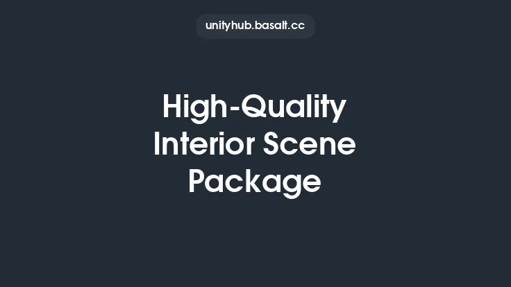 High-Quality Interior Scene Package Thumbnail