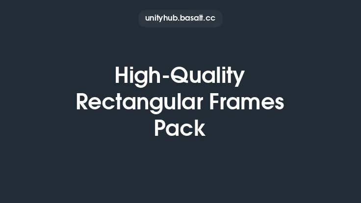High-Quality Rectangular Frames Pack Thumbnail