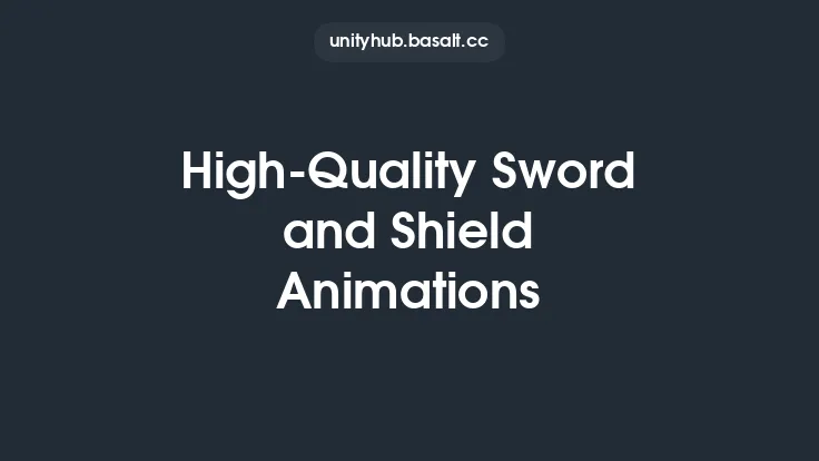 High-Quality Sword and Shield Animations Thumbnail