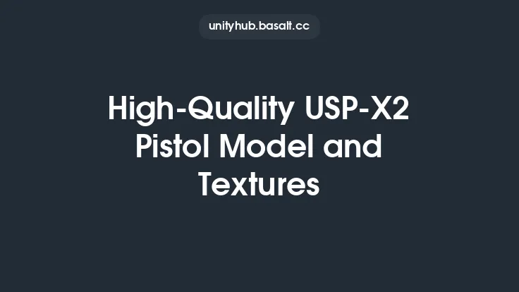 High-Quality USP-X2 Pistol Model and Textures Thumbnail