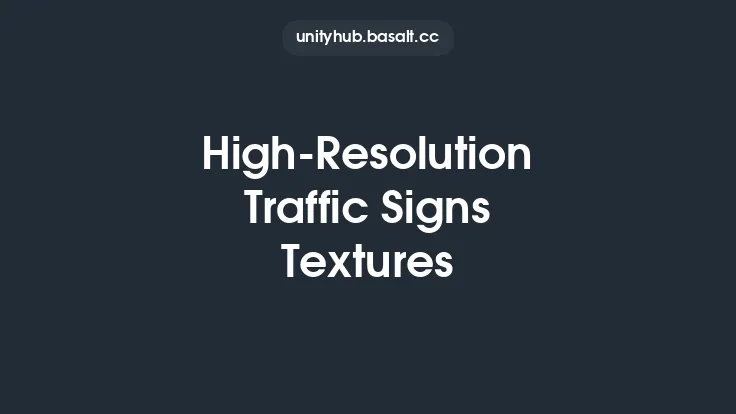 High-Resolution Traffic Signs Textures Thumbnail