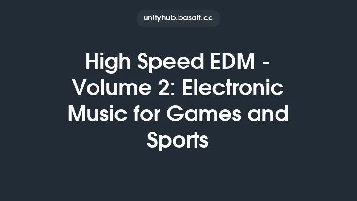 High Speed EDM - Volume 2: Electronic Music for Games and Sports Thumbnail