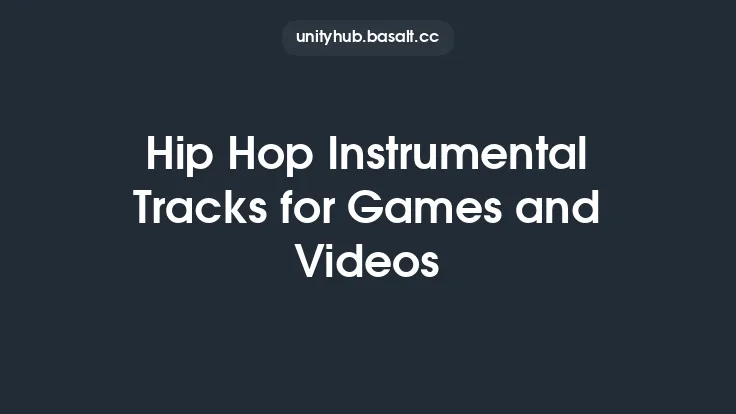 Hip Hop Instrumental Tracks for Games and Videos Thumbnail