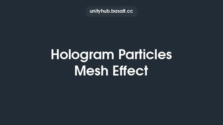 Hologram Particles Mesh Effect Thumbnail