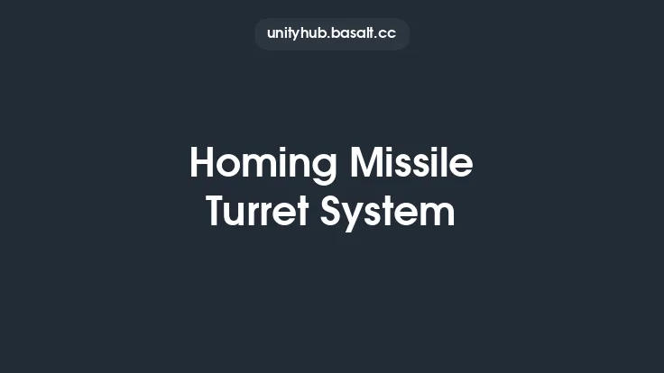 Homing Missile Turret System Thumbnail