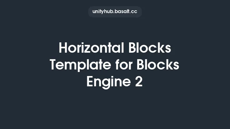 Horizontal Blocks Template for Blocks Engine 2 Thumbnail