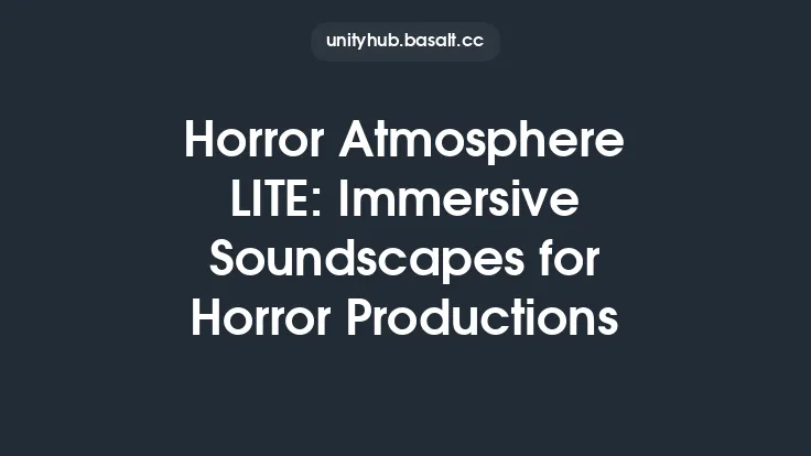 Horror Atmosphere LITE: Immersive Soundscapes for Horror Productions Thumbnail
